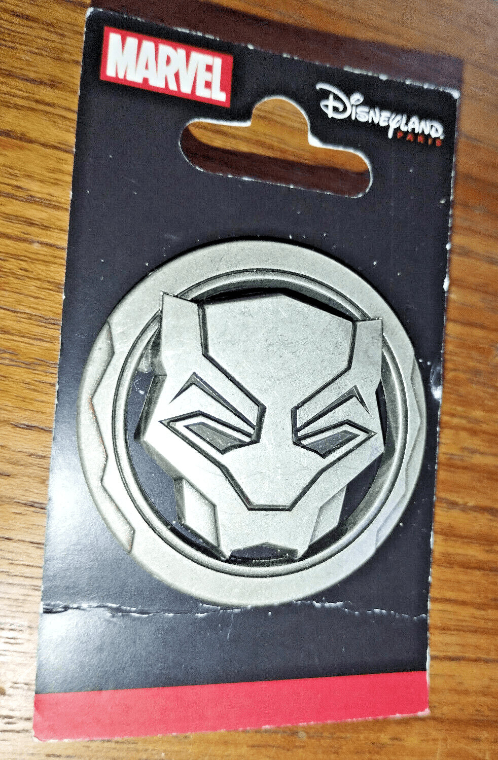 Black Panther Mask Logo Avengers Marvel Land Disney Paris Dlp 2023 Pin