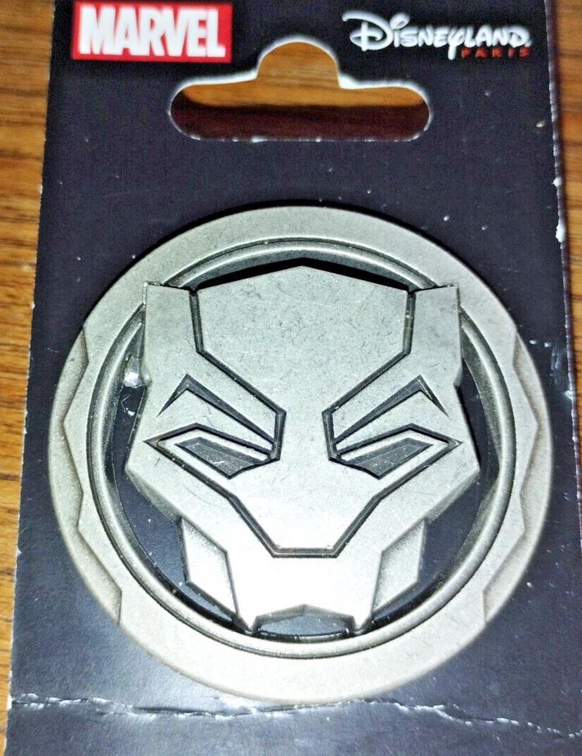 Black Panther Mask Logo Avengers Marvel Land Disney Paris Dlp 2023 Pin