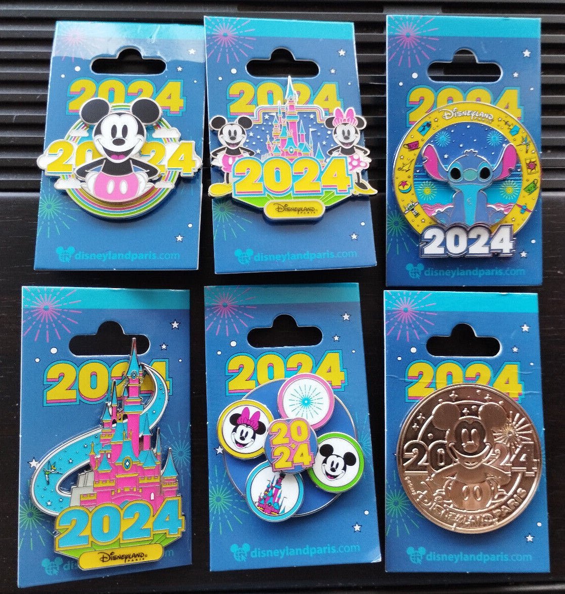 BN Choose Pin s DLP Disney Land Paris 2024 Celebration Stitch Tink Mickey Minnie