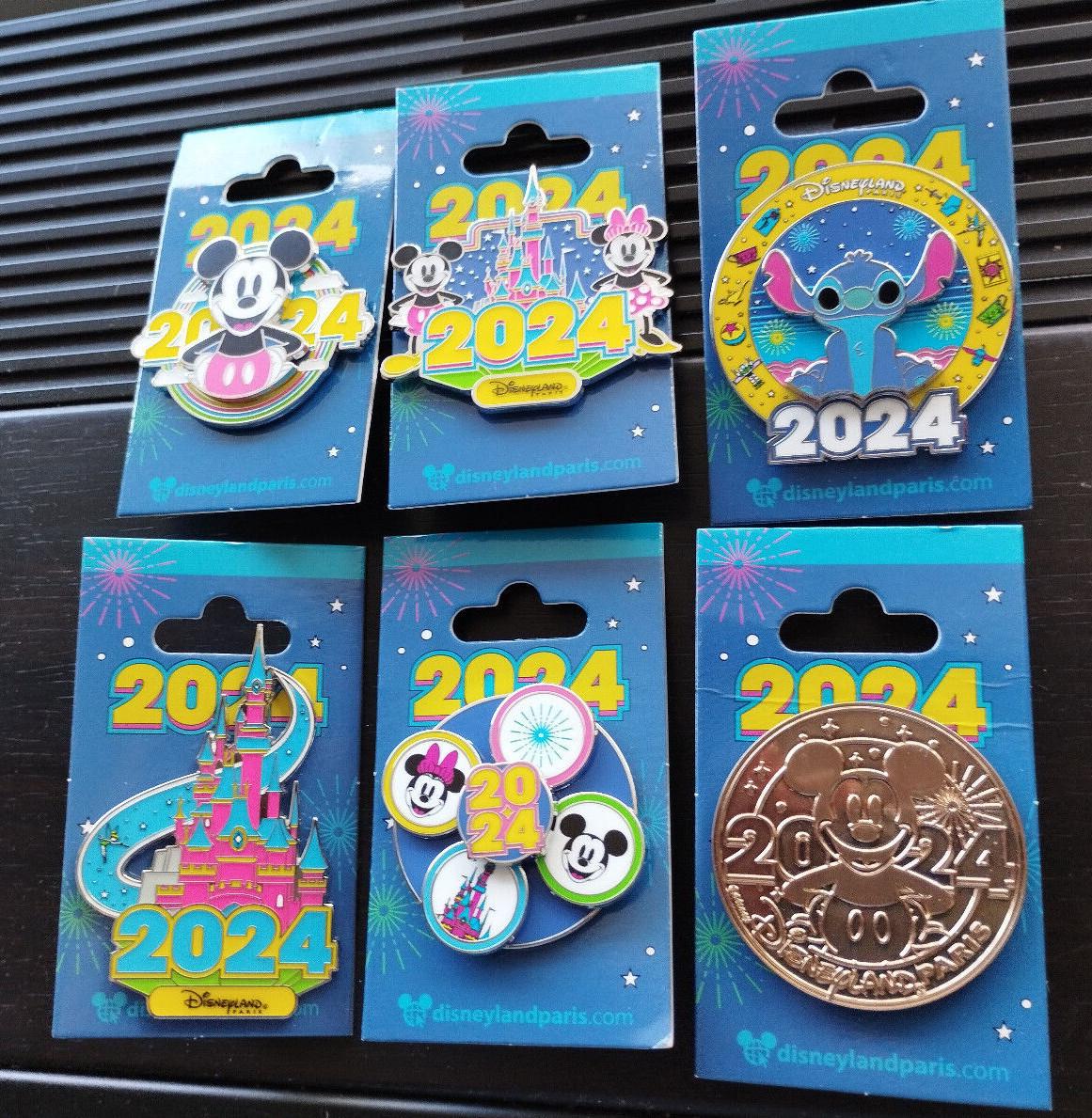 BN Choose Pin s DLP Disney Land Paris 2024 Celebration Stitch Tink Mickey Minnie