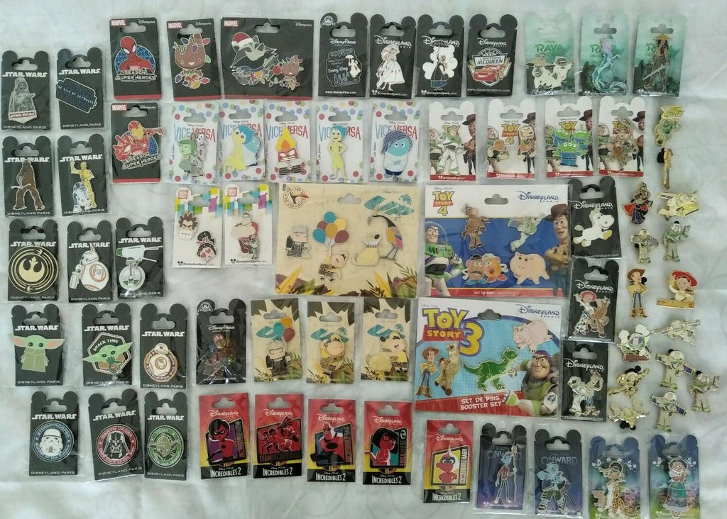 BN Choose Your Pin (s) DLP Disney Land Paris Star Wars Pixar