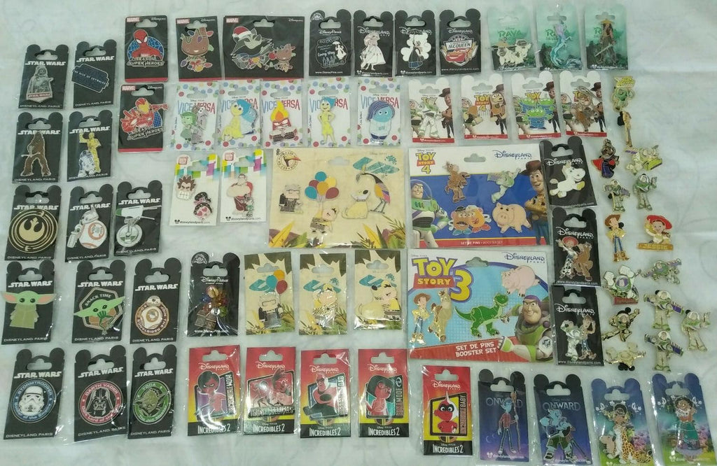 BN Choose Your Pin (s) DLP Disney Land Paris Star Wars Pixar