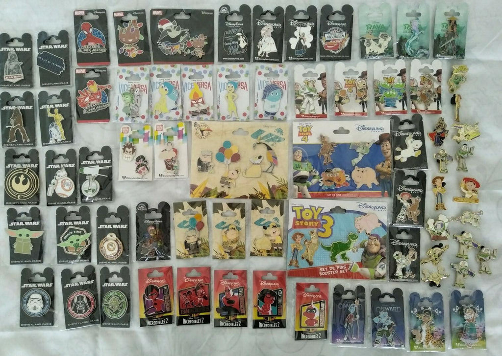 BN Choose Your Pin (s) DLP Disney Land Paris Star Wars Pixar