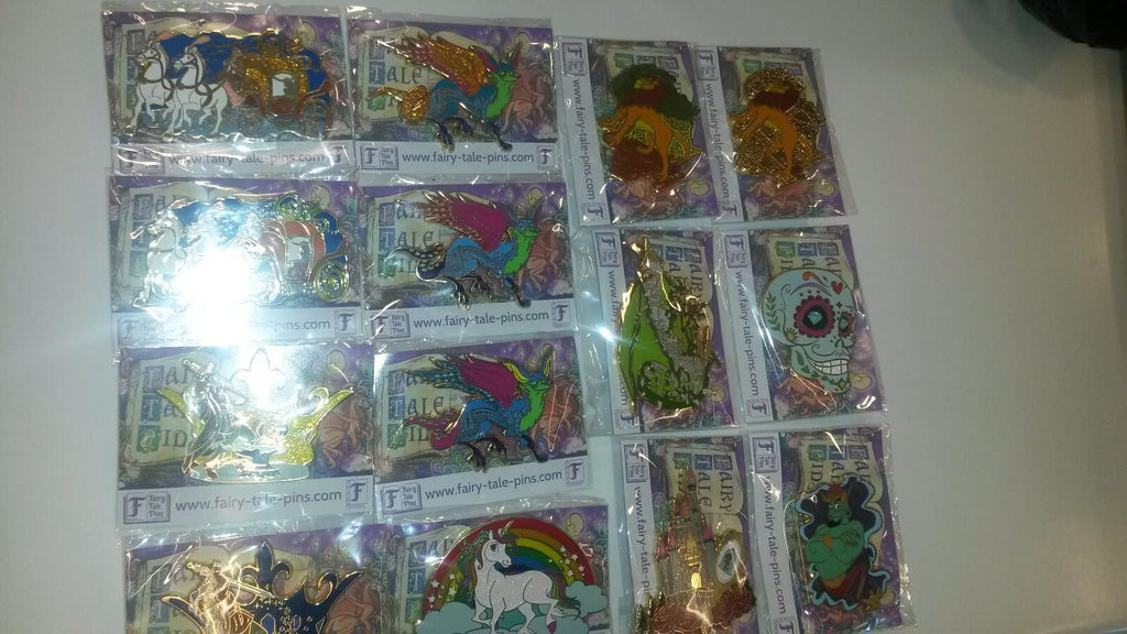 BN Choose Your Pin (s) Fairy Tale Limited Edition LE Dragon Castle Genie Alebrij