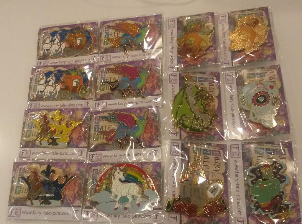 BN Choose Your Pin (s) Fairy Tale Limited Edition LE Dragon Castle Genie Alebrij