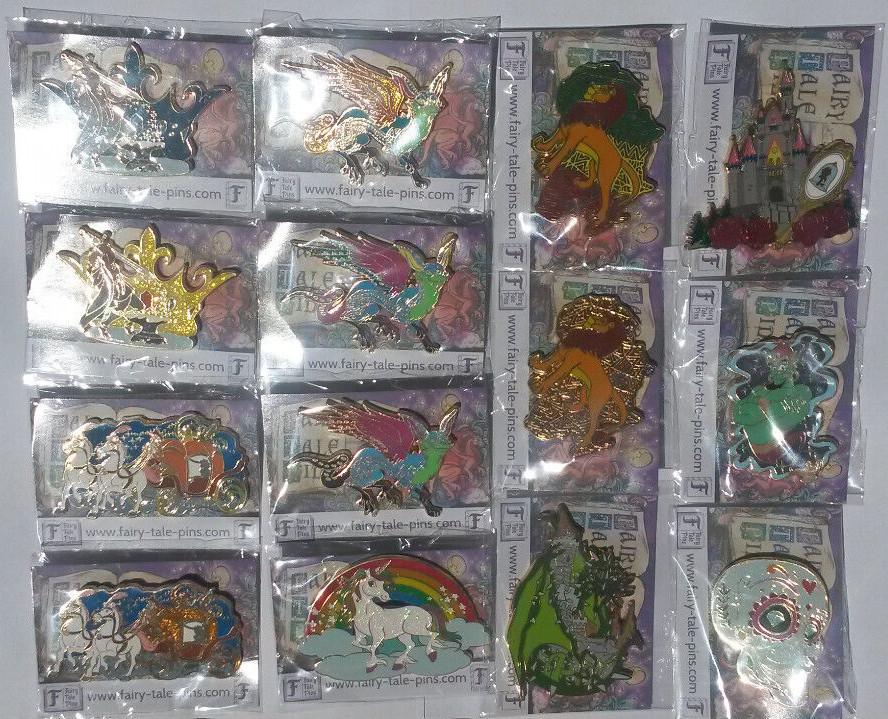 BN Choose Your Pin (s) Fairy Tale Limited Edition LE Dragon Castle Genie Alebrij
