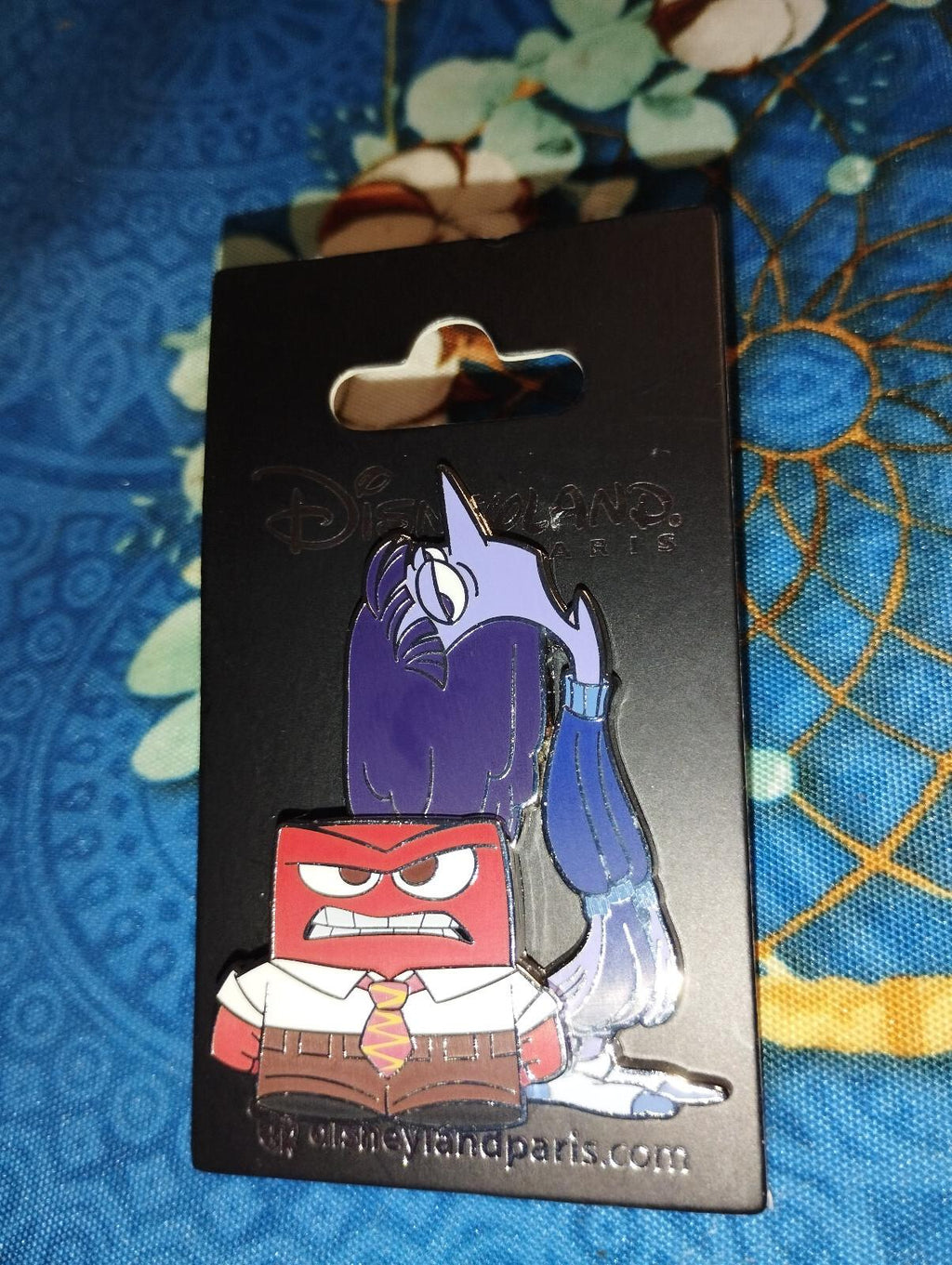 Boredom and Anger Inside Out Series Disney Land Paris Dlp 2024 June Pixar Pin