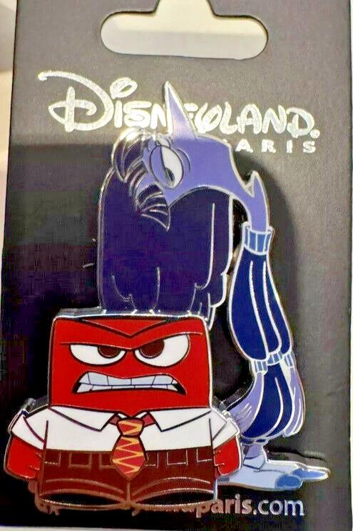 Boredom and Anger Inside Out Series Disney Land Paris Dlp 2024 June Pixar Pin