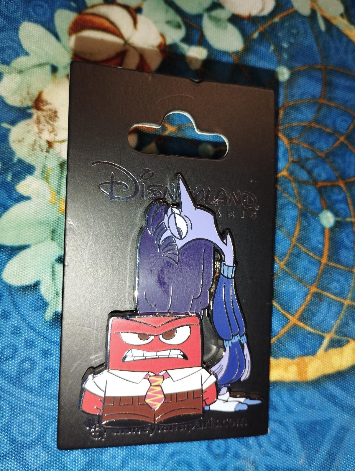 Boredom and Anger Inside Out Series Disney Land Paris Dlp 2024 June Pixar Pin