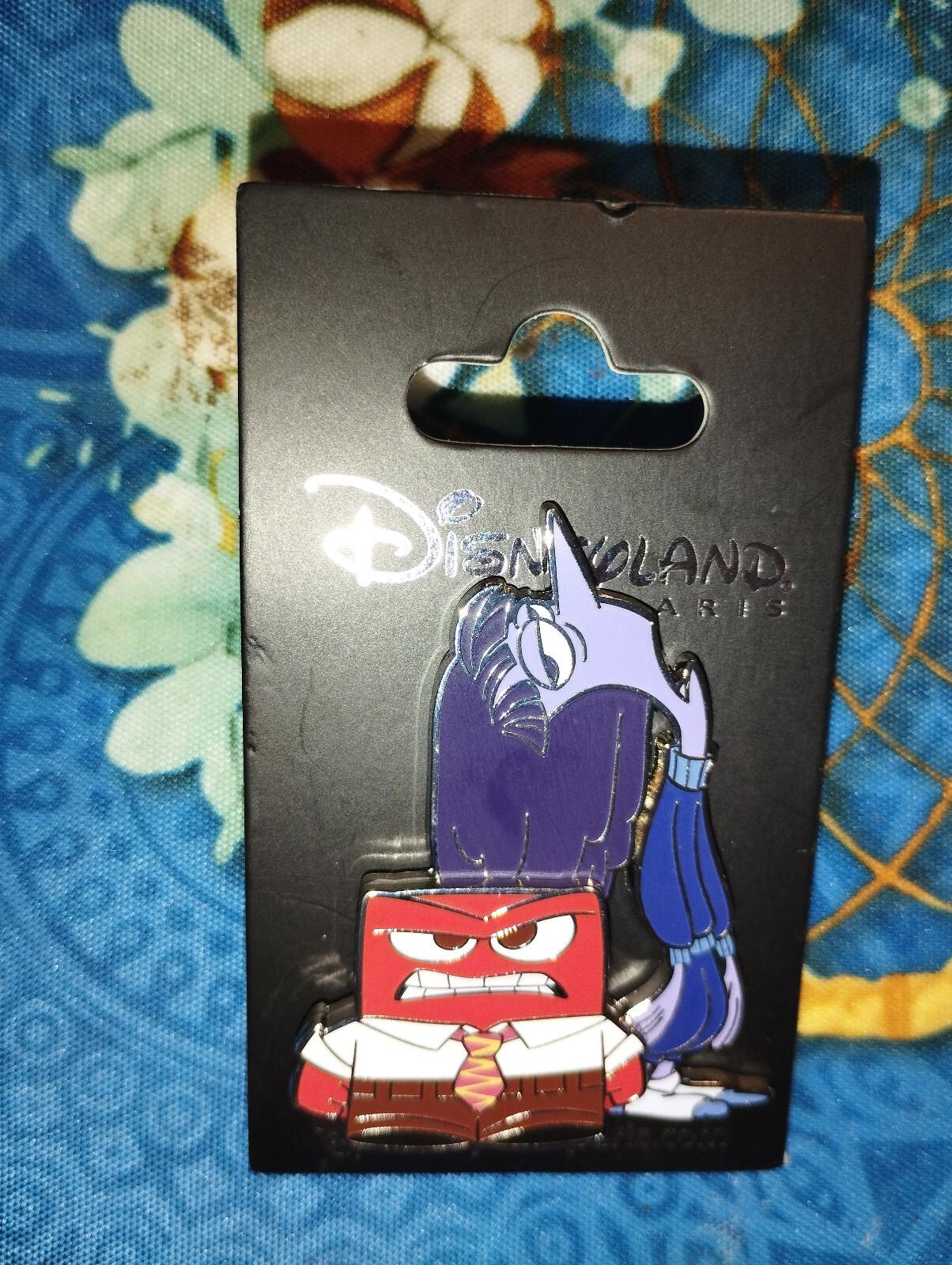 Boredom and Anger Inside Out Series Disney Land Paris Dlp 2024 June Pixar Pin