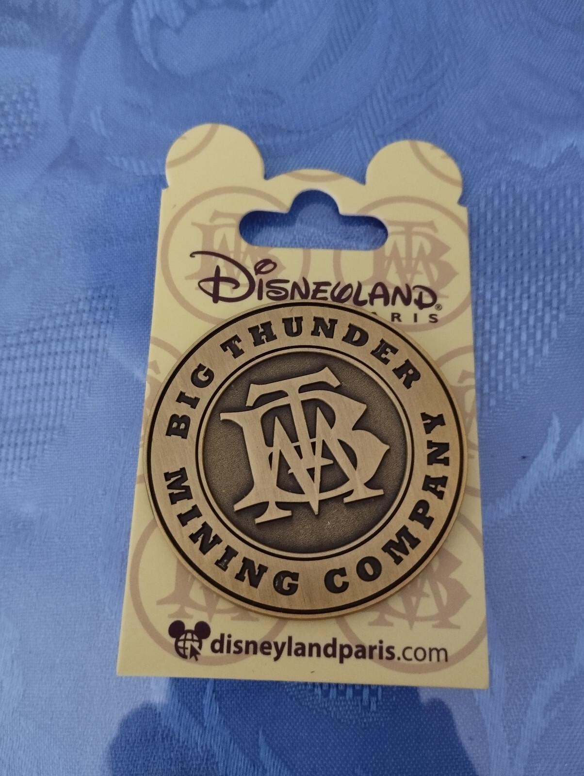 BTM Big Thunder Mountain Company Logo Attraction Seri Disney Paris Dlp 2023 Pin