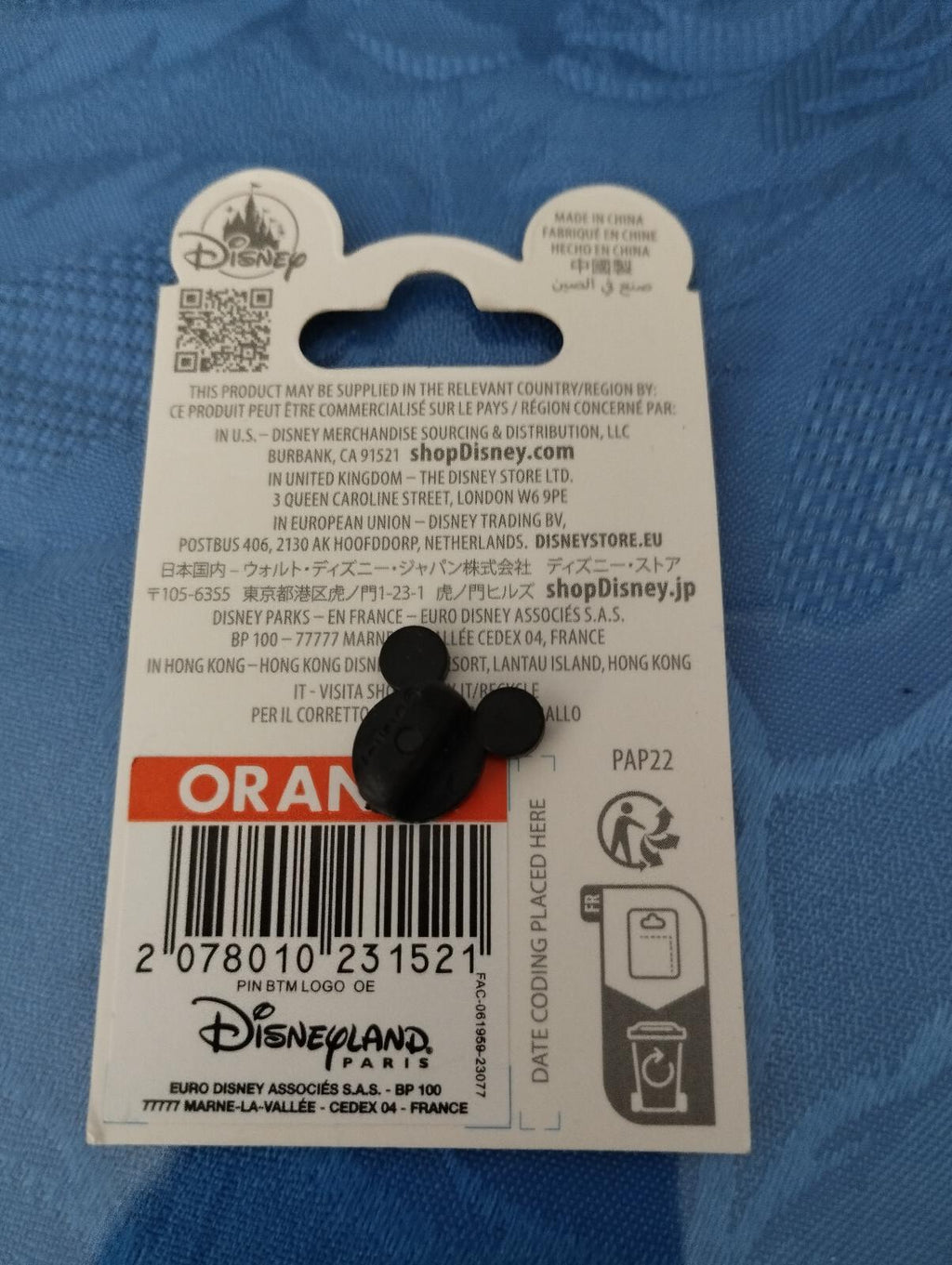 BTM Big Thunder Mountain Company Logo Attraction Seri Disney Paris Dlp 2023 Pin