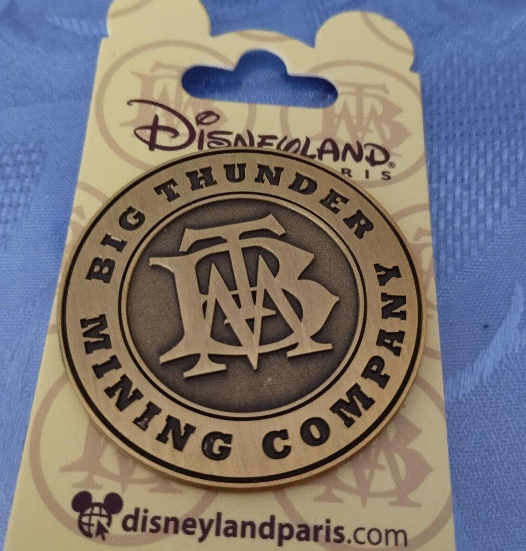 BTM Big Thunder Mountain Company Logo Attraction Seri Disney Paris Dlp 2023 Pin