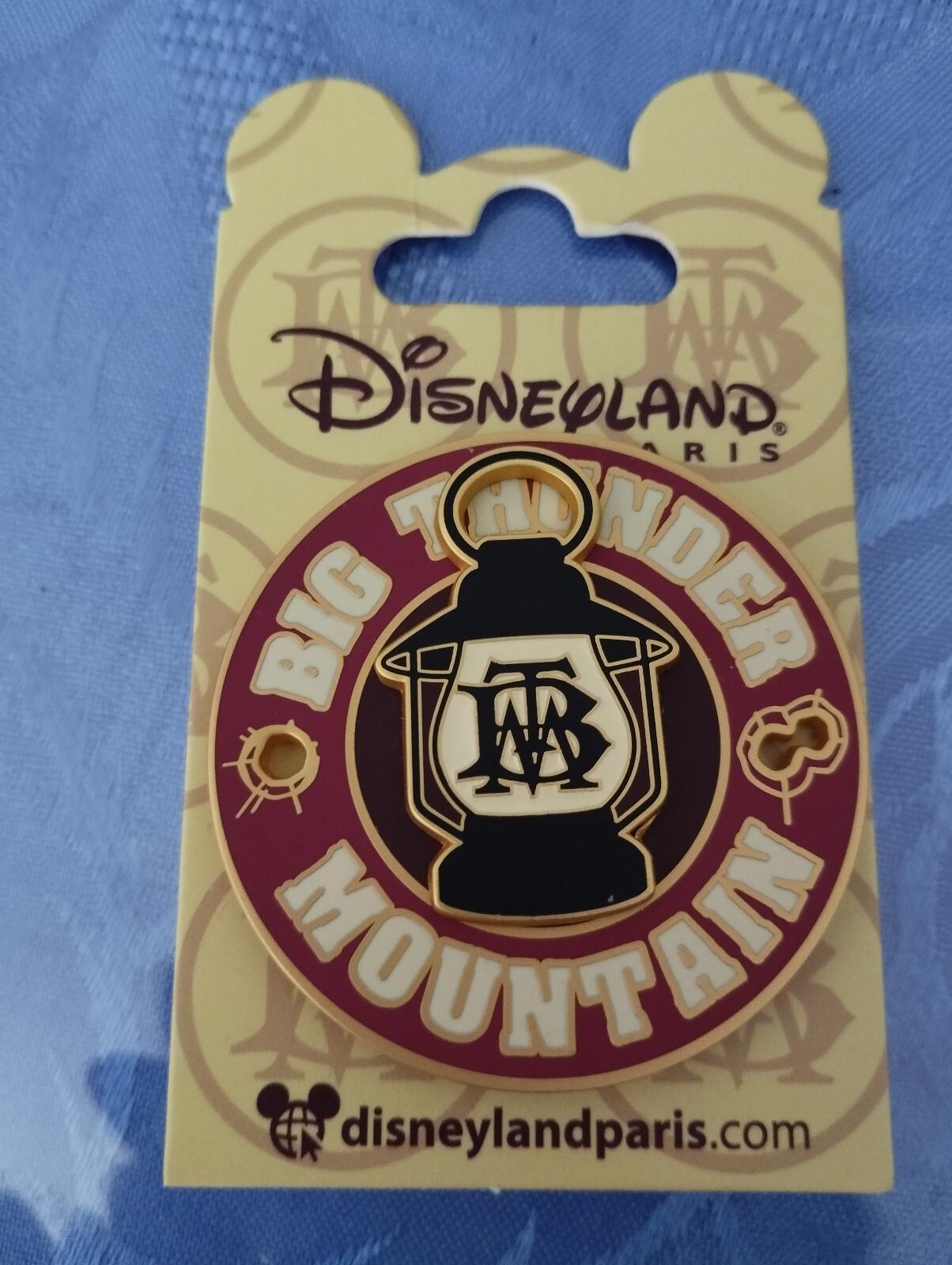 BTM Big Thunder Mountain Lamp Attraction Series Disney Paris Dlp 2023 Pin on pin