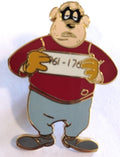 Burger Beagle Mug Shot Cast Lanyard series 5 Disney Paris Dlp DLRP May 2011 Pin