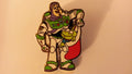 Buzz Alien xmas sock Toy Story Cast Lanyard Series Disney Paris LE Dlrp Dlp pin