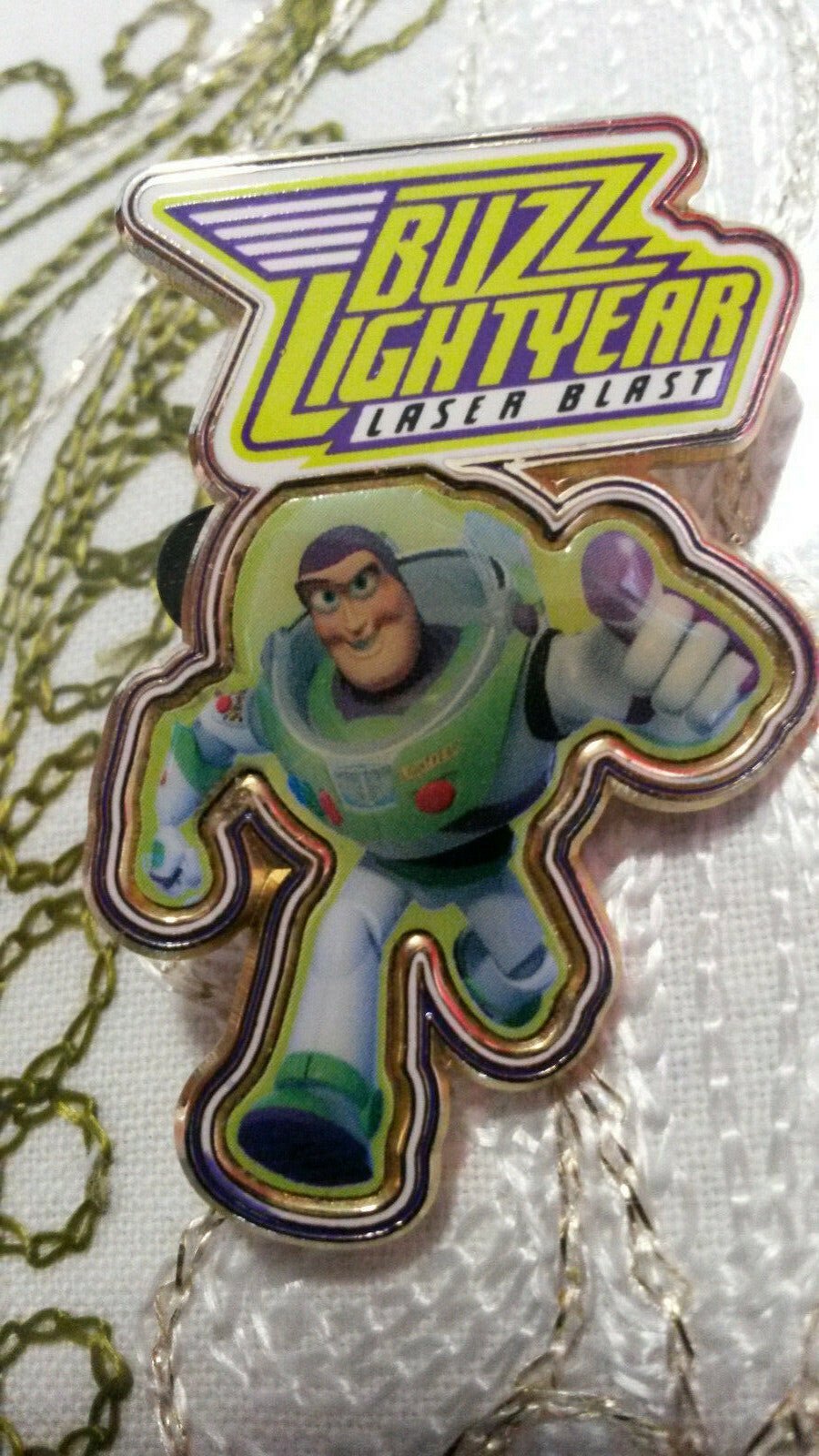 Buzz Lightyear Laser Blast Toy Story 2 Disney Land Paris Dlrp Dlp 2006 pin