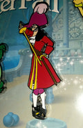 Captain Hook only (Peter Pan Booster set) Disney Land Paris Dlrp Dlp 2018 Pin