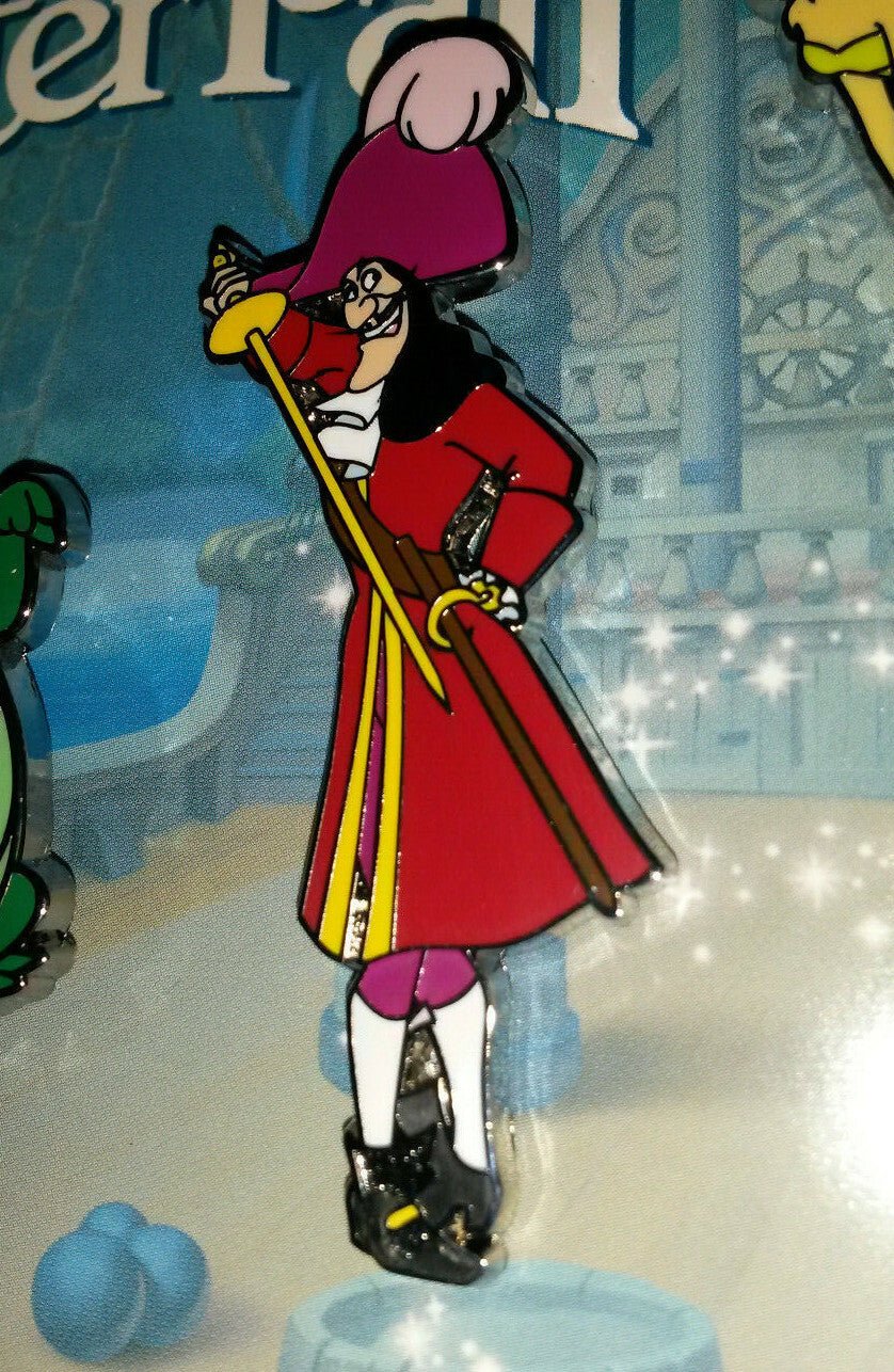 Captain Hook only (Peter Pan Booster set) Disney Land Paris Dlrp Dlp 2018 Pin