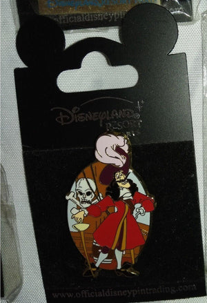 キャプテンフック リターン・トゥ・ネバーランド ディズニーランド・パリ DLRP DLP 2002 ピン