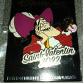 Captain Hook St Valentin Valentine 2022 Disney Land Paris LE 700 Dlp Dangle Pin