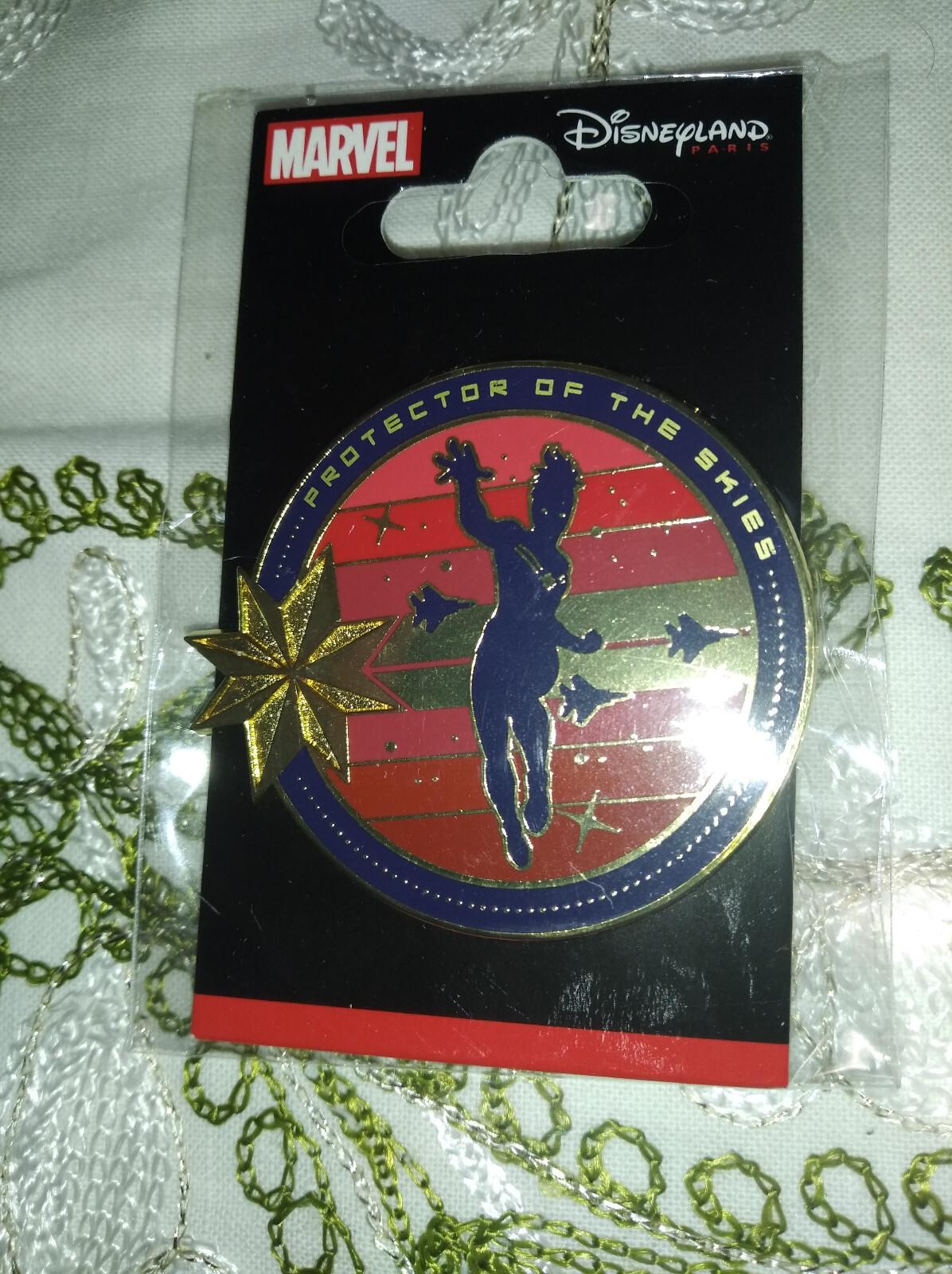 Captain Marvel Disney Land Paris Dlrp DLP Dece 2022 3 Pins Set