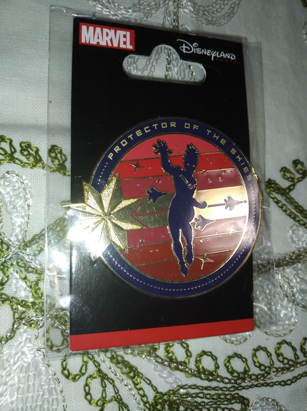 Captain Marvel Disney Land Paris Dlrp DLP Dece 2022 3 Pins Set