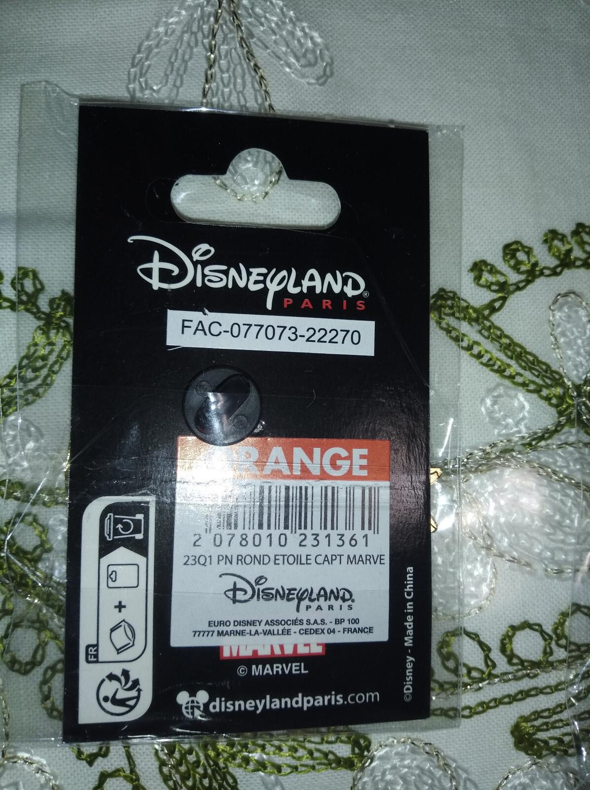 Captain Marvel Disney Land Paris Dlrp DLP Dece 2022 3 Pins Set