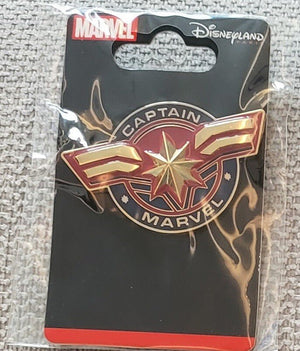 キャプテン・マーベル ロゴ アベンジャーズ ディズニーランドパリ DLP 2019 ピン