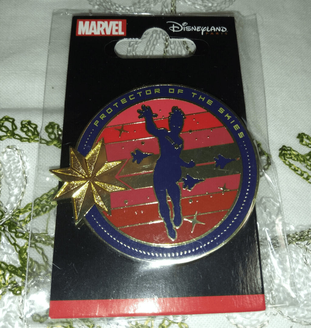 Captain Marvel Protector of the Skies Disney Land Paris Dlrp DLP Dec 2022 Pin