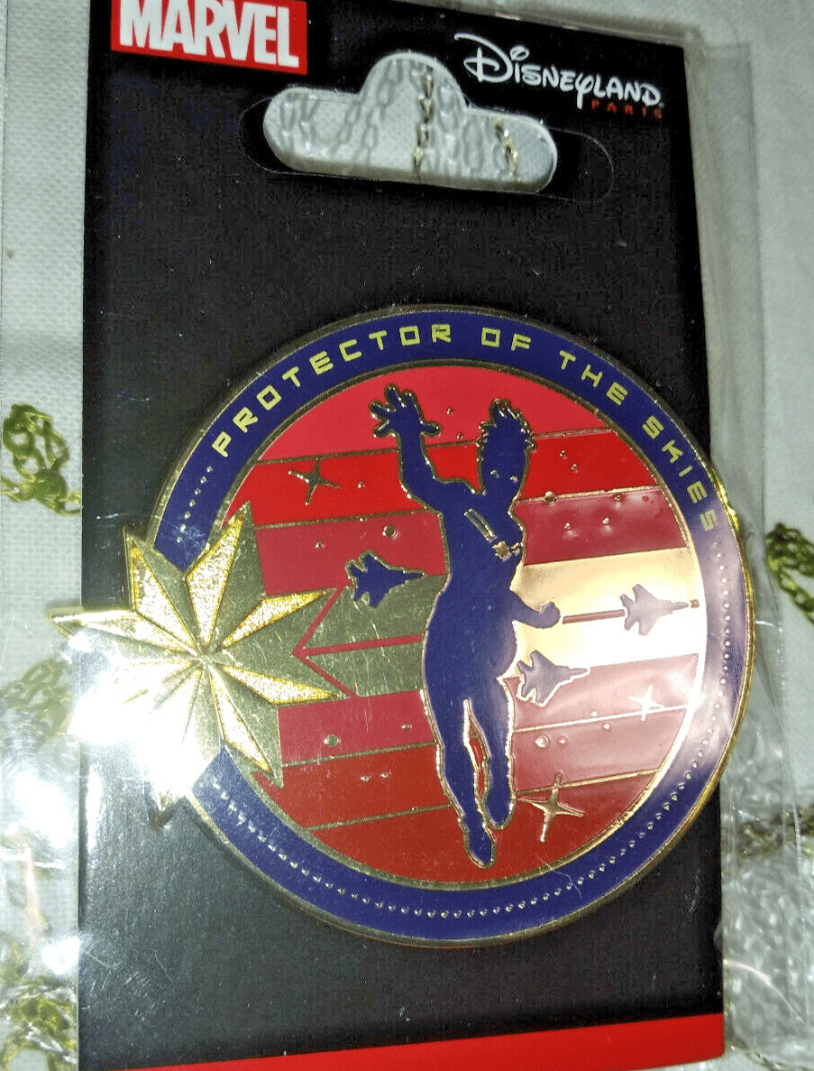 Captain Marvel Protector of the Skies Disney Land Paris Dlrp DLP Dec 2022 Pin