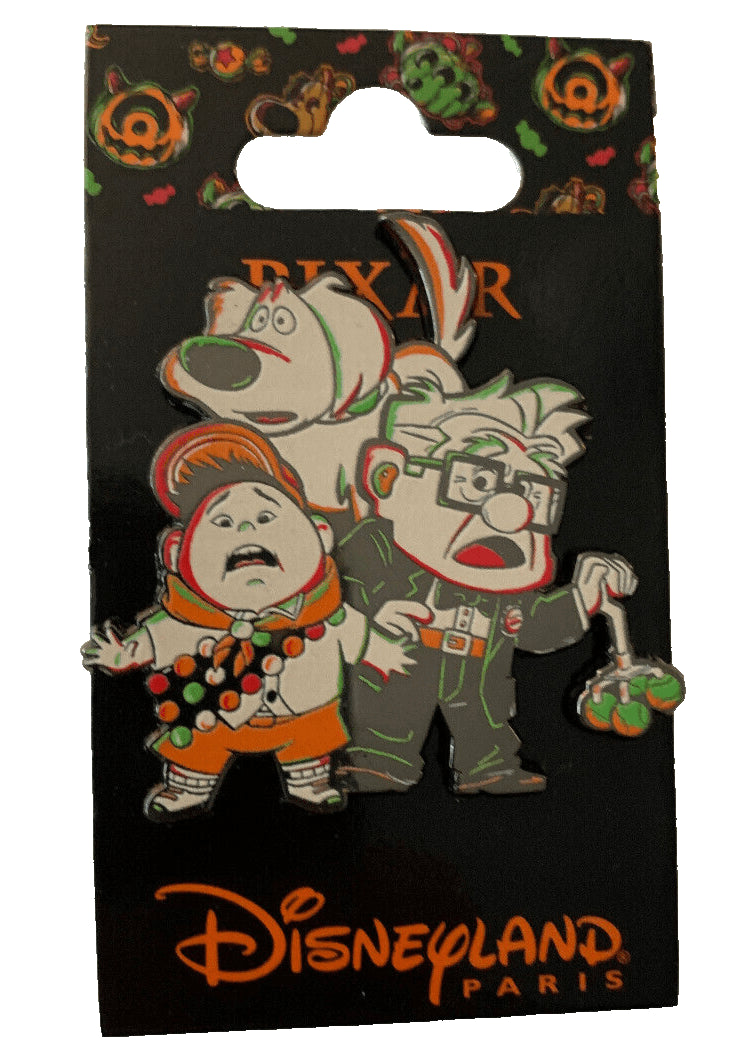 Carl Russell Dug Halloween Up Pixar Disney Land Paris Dlp 2024 Pin