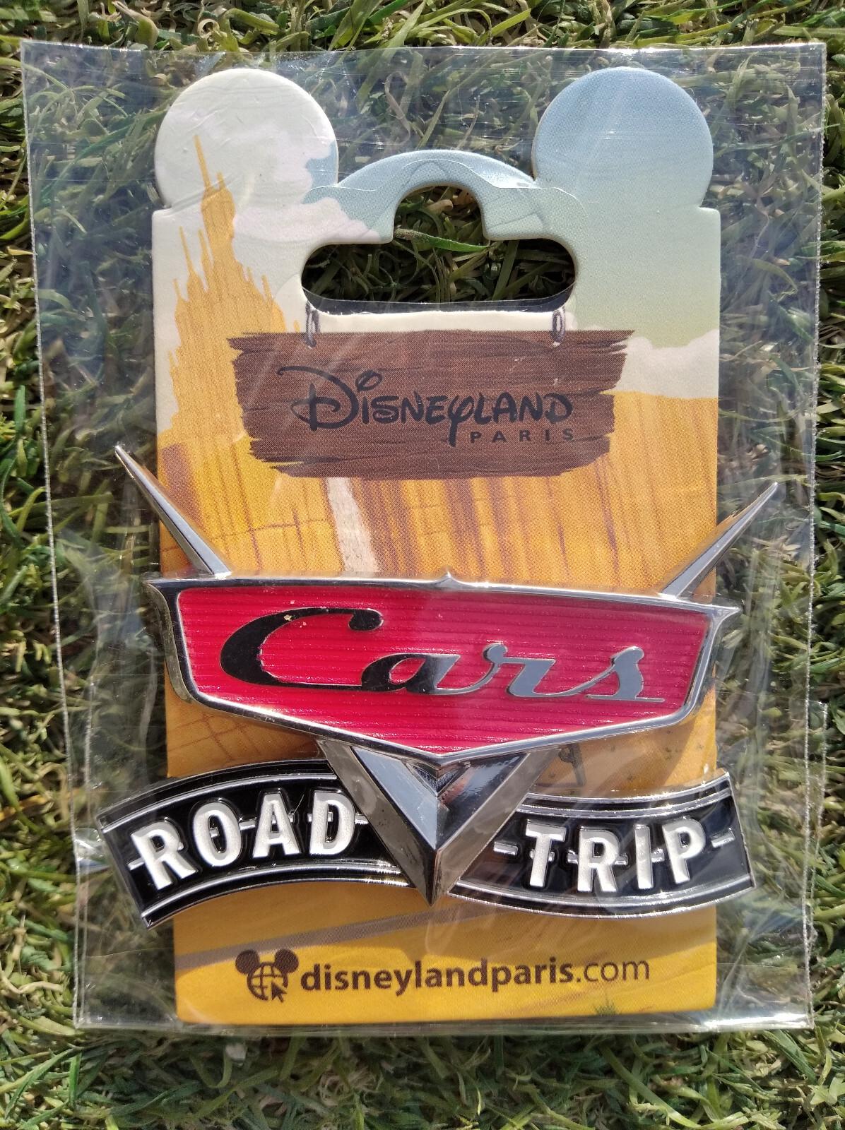 Cars Flash McQueen Tow Mater Logo 3 pins set Disney Land Paris DLP Nov 2022 Pin