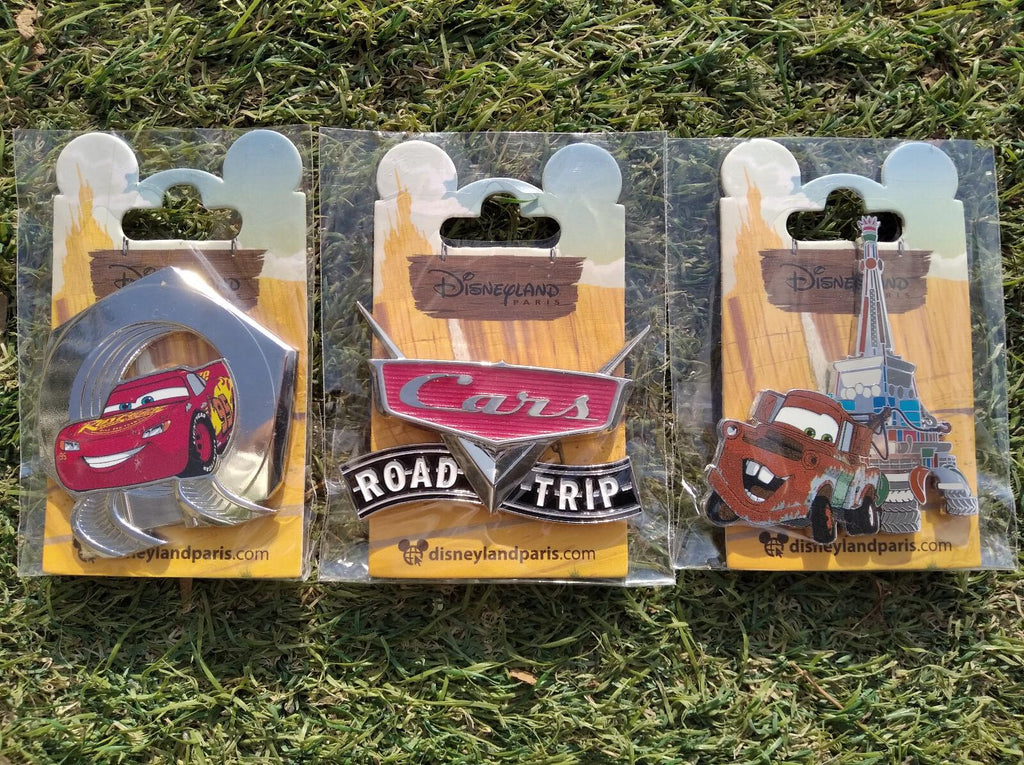 Cars Road Trip Martin Tow Mater Eiffel Tower Disney Land Paris DLP Nov 2022 Pin
