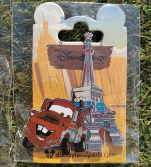 カーズ ロードトリップ マックイーン メーター エッフェル塔 ディズニーランドパリ DLP 2022年11月 ピン