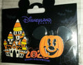 Castle and Mickey Pumpkin Halloween Disney Paris Dlp 2020 Pins