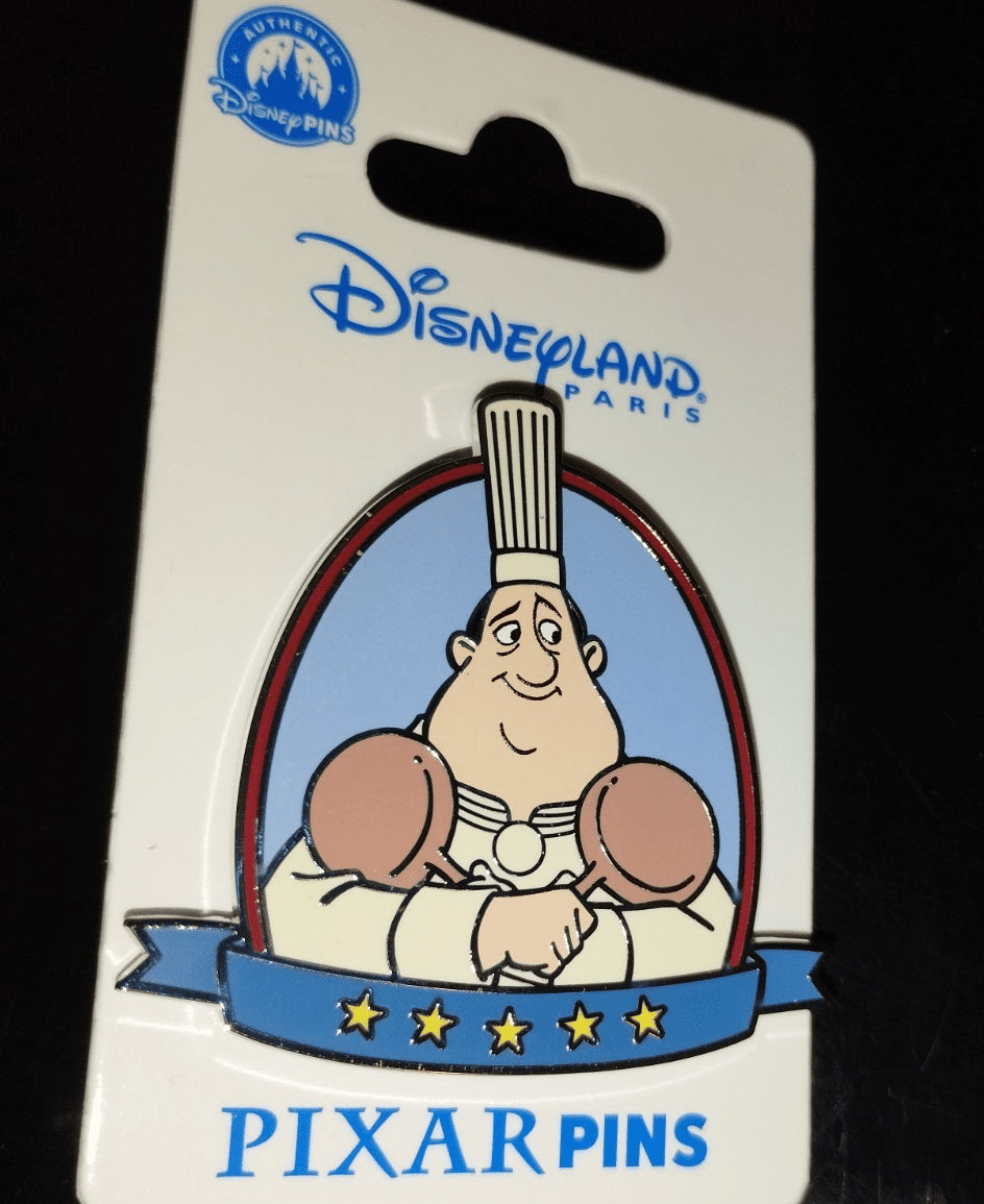 Chef Gusteau - Ratatouille Series Disney Land Paris Dlp July 2025 Pin