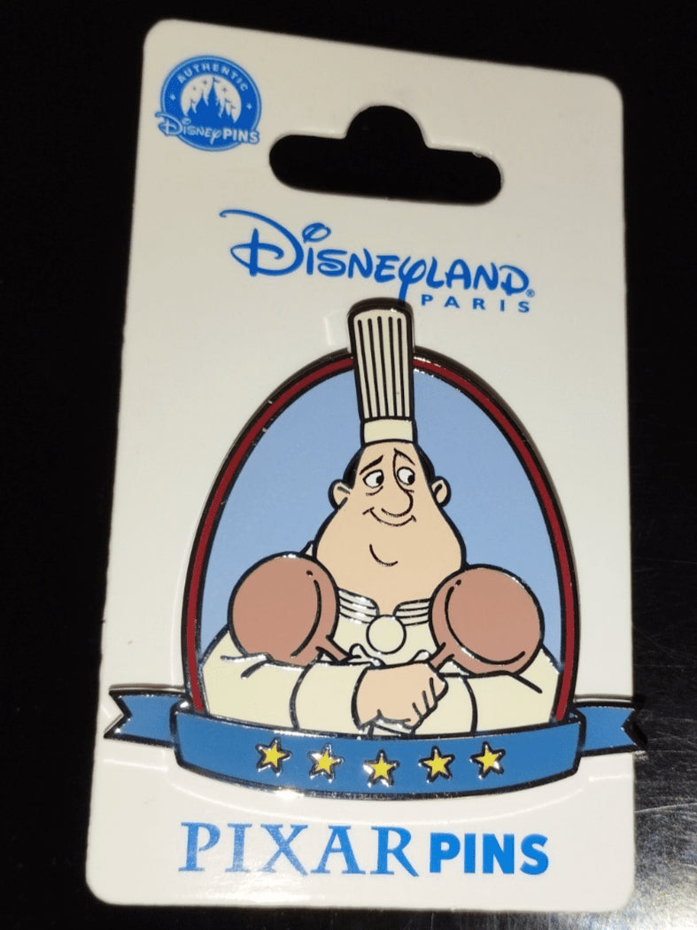 Chef Gusteau - Ratatouille Series Disney Land Paris Dlp July 2025 Pin