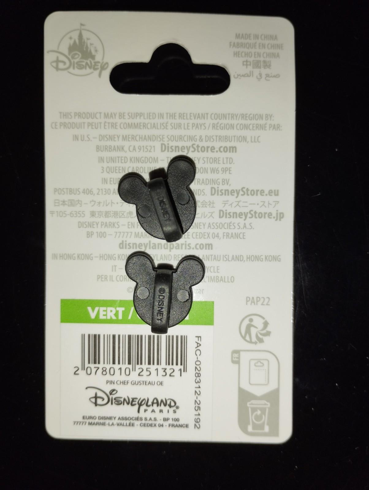 Chef Gusteau - Ratatouille Series Disney Land Paris Dlp July 2025 Pin