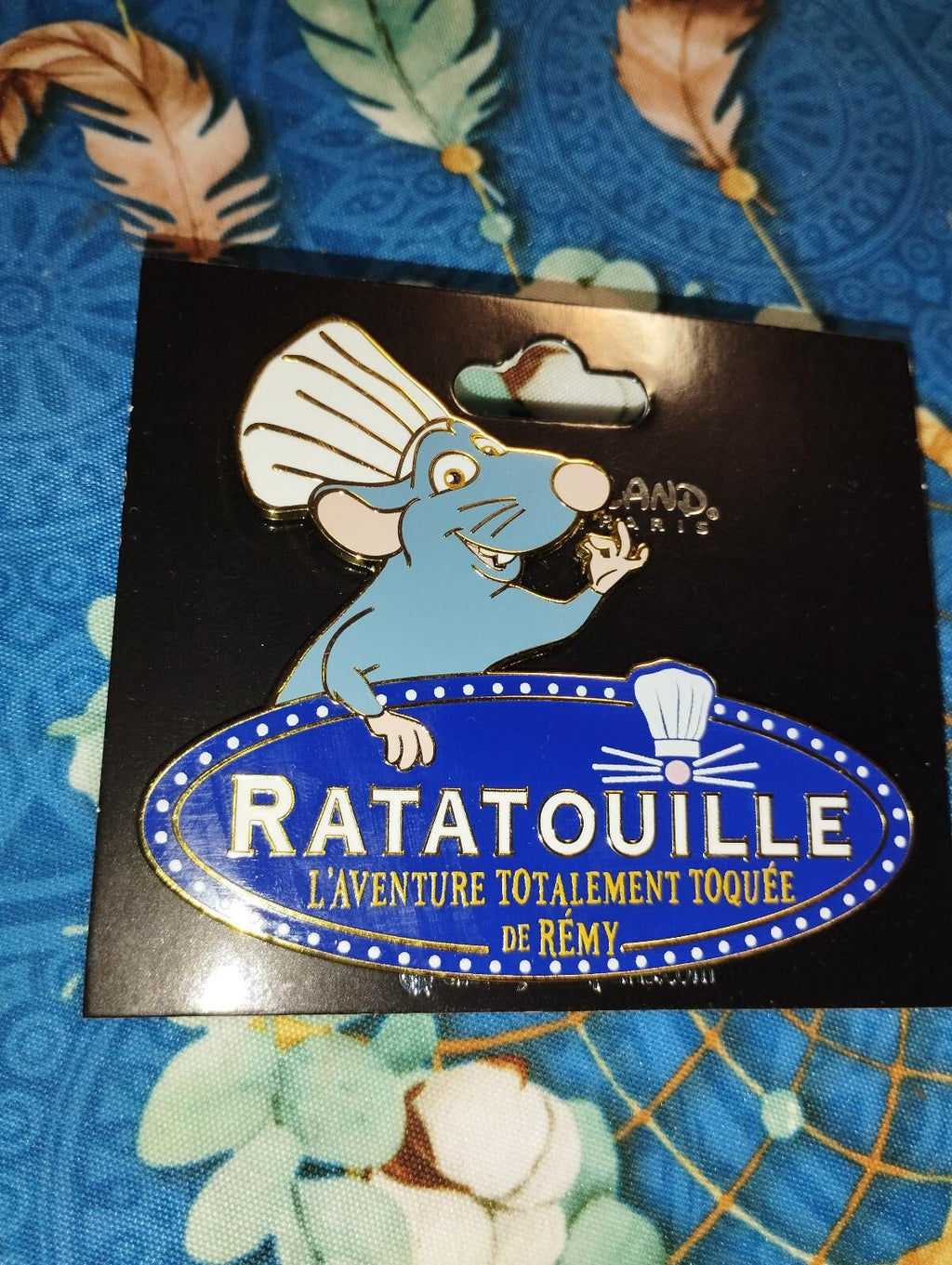 Chef Remy Attraction Logo Ratatouille 10th Anniversary Disney Paris Dlp 2024 Pin