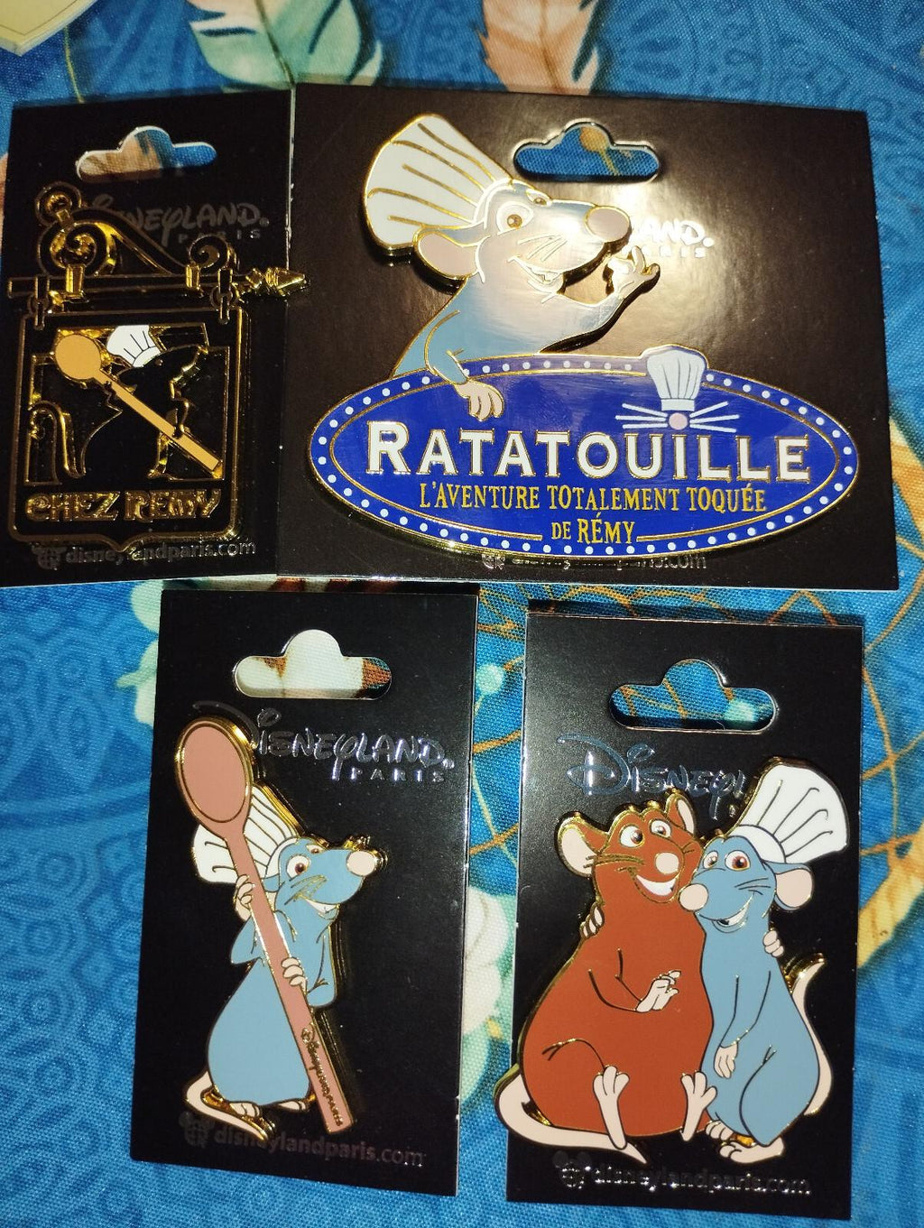 Chef Remy Attraction Logo Ratatouille 10th Anniversary Disney Paris Dlp 2024 Pin