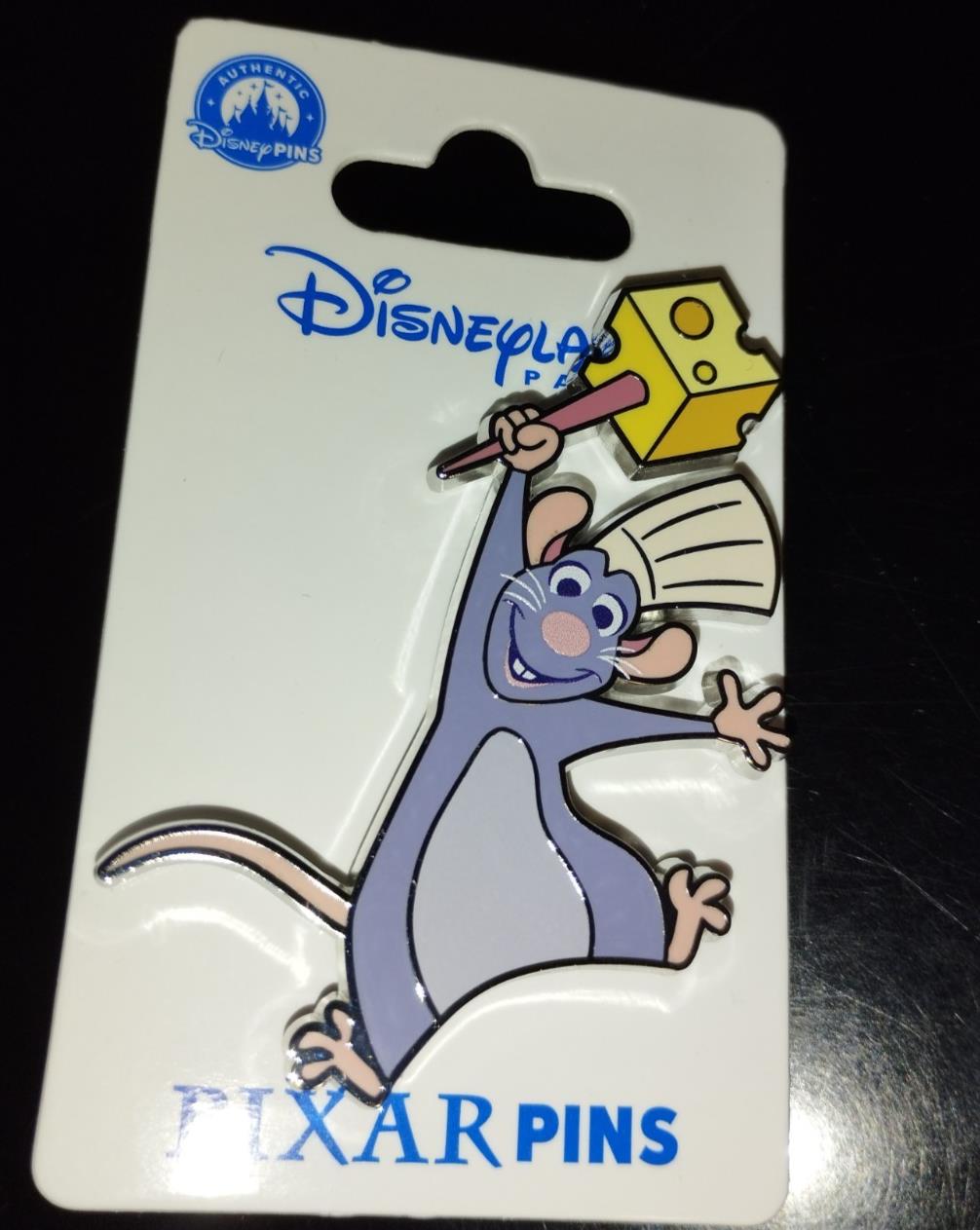 Chef Remy w Swiss Cheese Canape Ratatouille Series Disney Paris Dlp Jul 2025 Pin