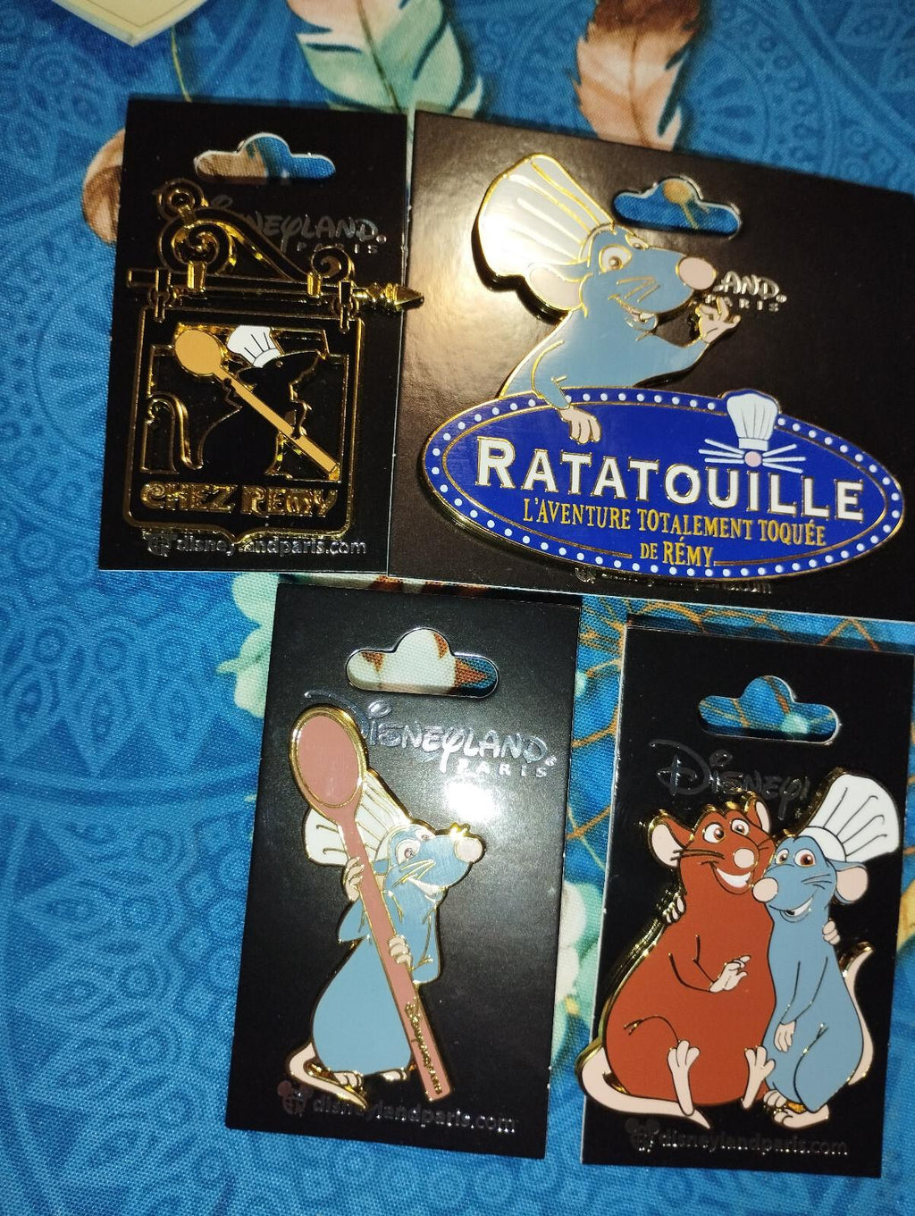 Chef Remy Wooden Spoon Ratatouille 10th Anniversary Disney Paris Dlp 2024 Pin