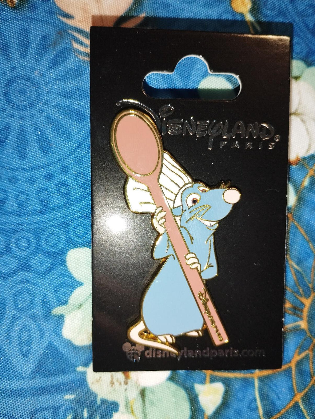 Chef Remy Wooden Spoon Ratatouille 10th Anniversary Disney Paris Dlp 2024 Pin