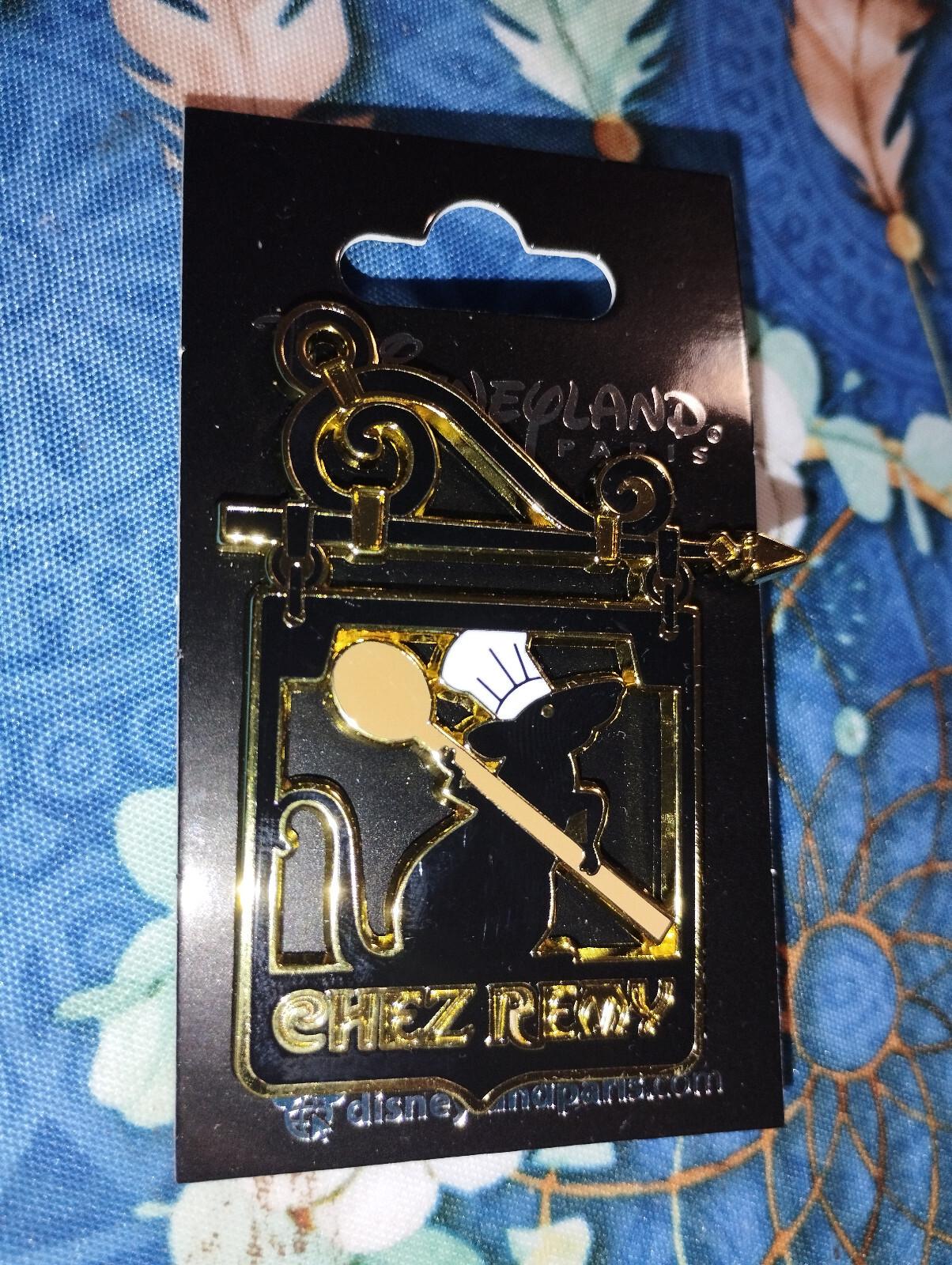 Chez Remy Sign Ratatouille 10th Anniversary Disney Land Paris Dlp 2024 Pin