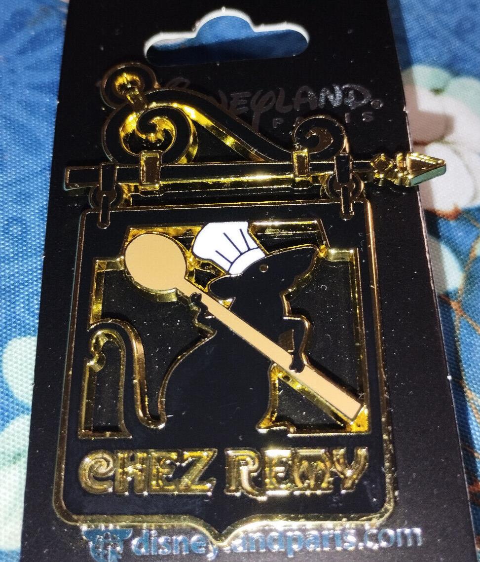 Chez Remy Sign Ratatouille 10th Anniversary Disney Land Paris Dlp 2024 Pin