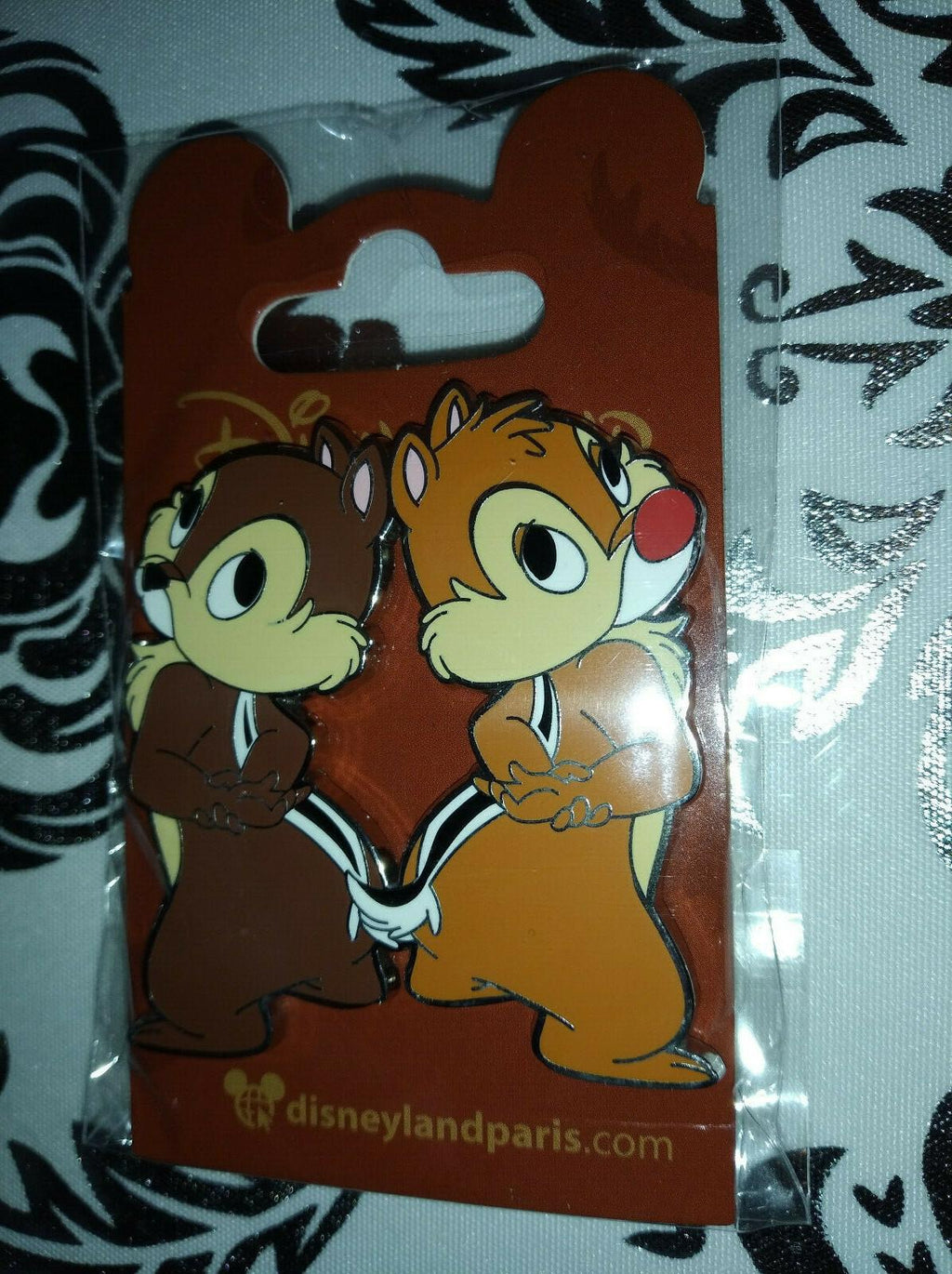 Chip and Dale Back to Back Disney Land Paris Dlrp Dlp 23 April 2022 Pin