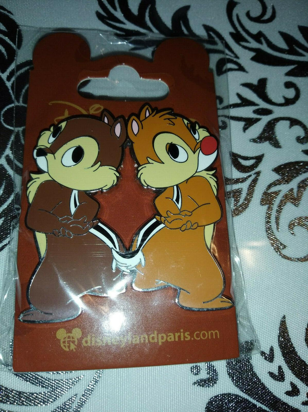 Chip and Dale Back to Back Disney Land Paris Dlrp Dlp 23 April 2022 Pin