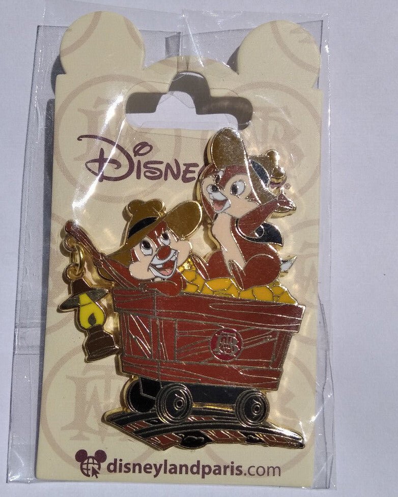 Chip and Dale Big Thunder Mountain Series Disney Land Paris Dlrp Dlp 2021 pin