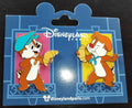 Chip and Dale Croissant Set de Paris Disney LandParis Dlp March 2025 2 Pins